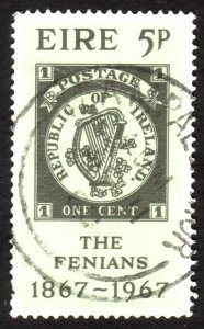 1967, Ireland 5p, Used, Sc 238