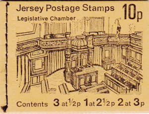 Jersey - 1972 - 10p Chamber of States - Booklet