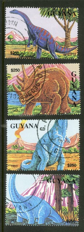 GUYANA UNLISTED PREHISTORIC ANIMALS  BIN $1.75