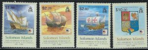 Solomon Is 1048-51 MNH 2006 Christopher Columbus (fe2433)