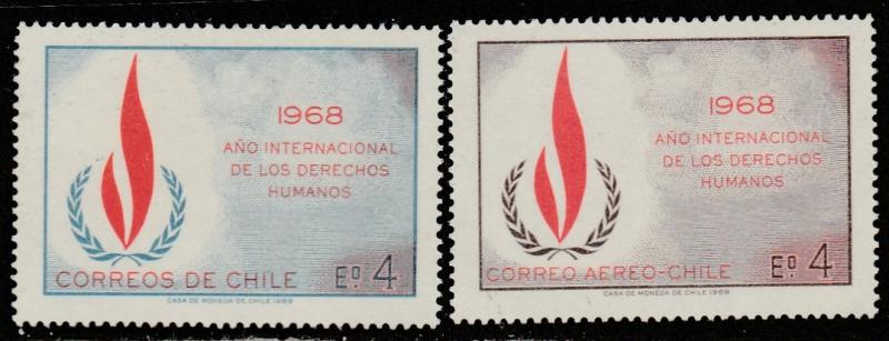 Chili  1969  Scott No. 382-C297  (N**) Complet