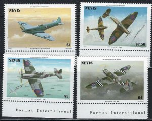 Nevis 460-63 MNH 1986 set (ha1391)
