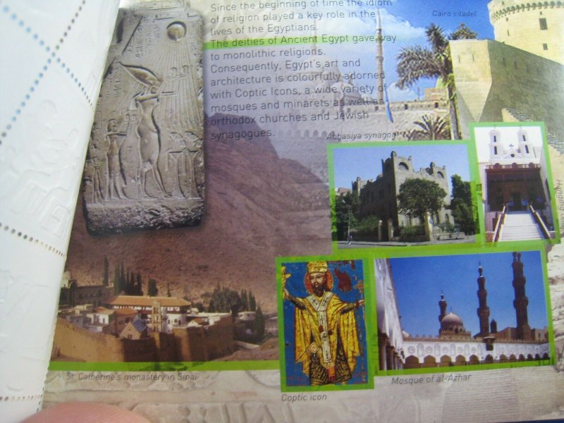 EGYPT  2004   -  SCOTT # 1877-1880  -  COMPLETE BOOKLET   MNH     (He3)