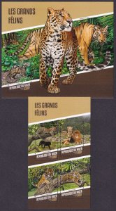 2018 Niger 5543-5546KL+5547/B810 Cats of prey 26,00 €
