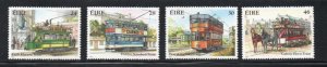 Ireland Sc 681-84  1987 Trolley's stamp set mint NH