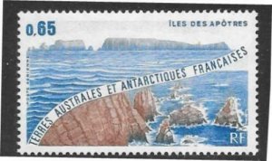 FRENCH SOUTHERN & ANTARCTIC TERRITORIES SG170 1983 APOSTLES ISLANDS MNH 