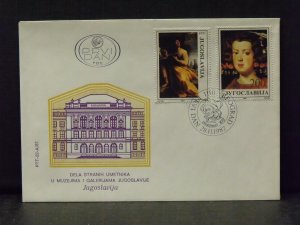 6007   Yugoslavia   FDC's #  1869, 1870, 1871, 1872      CV$ 10.00