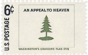 1968 6c An Appeal to Heaven, Washington's Cruisers Flag Scott 1347 Mint ...