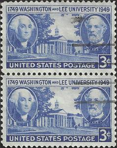 # 982 USED PAIR WASHINGTON & LEE UNIVERSITY