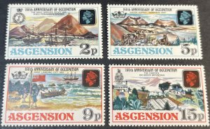 ASCENSION ISLAND # 192-195-MINT NEVER/HINGED--COMPLETE SET--1975