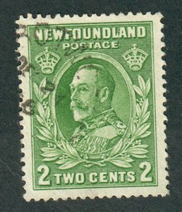 Newfoundland #186 used single