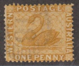 Western Australia Scott #49 Stamp - Used Single
