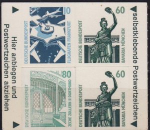 GERMANY BUND [1991] MiNr 1531 ex ( **/mnh ) [01] Sehenswürdigkeiten H-Blatt