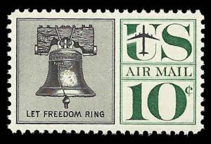 # C57 MINT NEVER HINGED LIBERTY BELL P.S.E. GRADE 95 CERT...