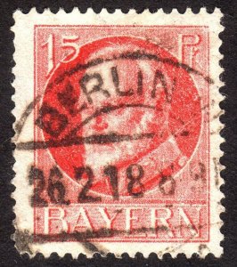 1920, Bavaria 10pfg, Used, Sc 101