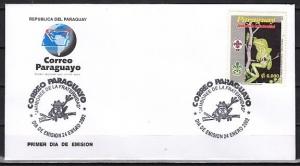 Paraguay, Scott cat. 2686. So. American Jamboree & Frog. First day cover. ^