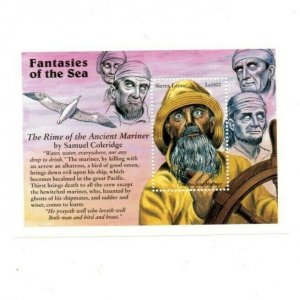 Sierra Leone 1996 - Fantasies Of The Sea, Mariner - Souvenir Sheet - 1972 - MNH