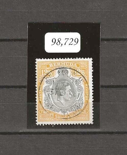 BERMUDA 1938/53 SG 120d USED Cat £450. CERT