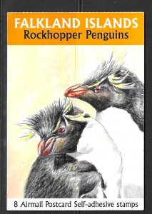 FALKLAND ISLANDS SGSB13 2003 ROCKHOPPER PENGUINS BOOKLET MNH