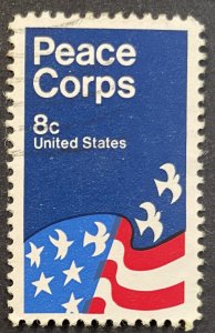 US #1447 Used F/VF 8c Peace Corps 1972 [G6.9.2]