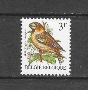 BIRDS - BELGIUM #1219  MNH
