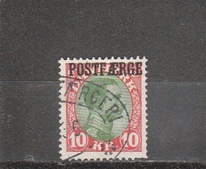 Denmark  Scott#  Q10  Used  (1930 Parcel Post)