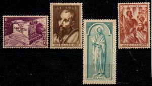 Greece 535-538 Set Mint never hinged