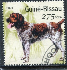 Guinea Bissau 2001 DOG 1 value Perforated Fine used VF