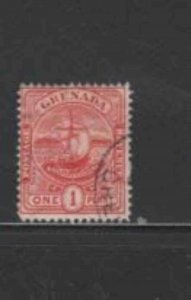 GRENADA #69 1906 1p SEAL OF COLONY F-VF USED b