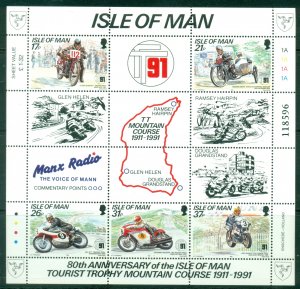 Isle of Man 1991 The 80th Anniversary of the Isle of Man TT Mountain Course -...