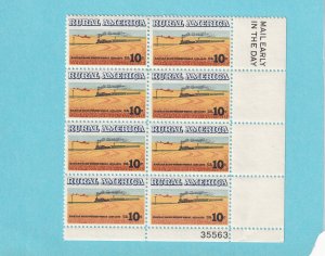 US 1506 MNH PLATE BLOCK OF 8