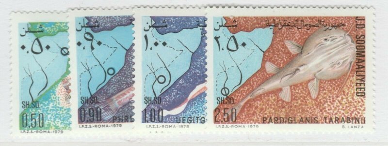 Somalia 1979 Fish Cave Barb Caveminnow Blind Catfish MNH** Set A25P30F18275