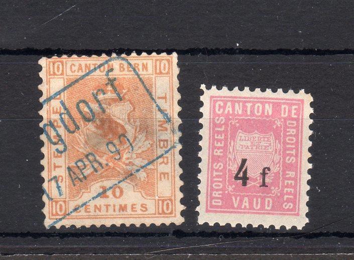 COLLECTION OF SWITZERLAND REVENUES / FISCALS