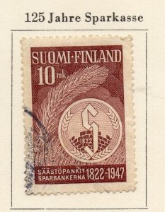 Finland 1947 Early Issue Fine Used 10mk. NW-214536