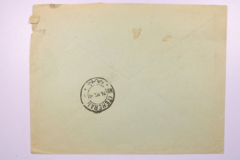 Germany 1937 M Gladbach Registered Cover to Teheran - L39308