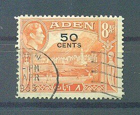 Aden sc #41 used cat value $.35