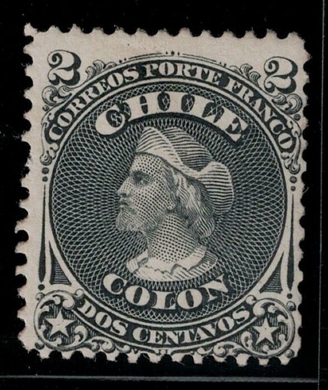 Chile 1897 SC 16 Mint 