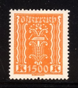 Austria 1922  Scott #283 MH
