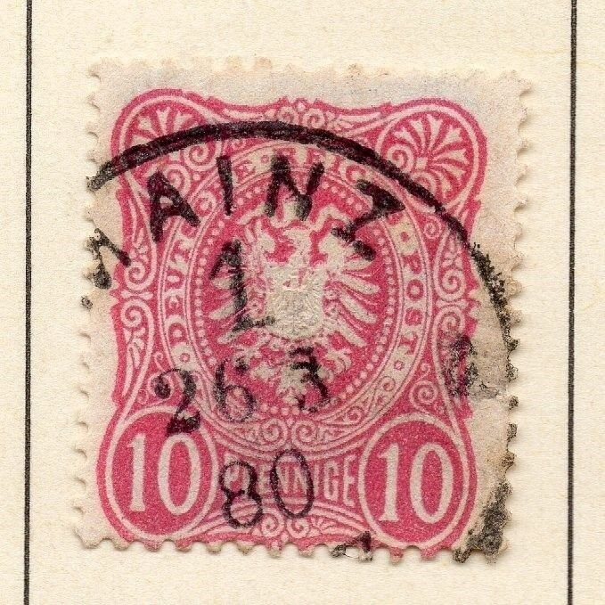 Germany 1875-80 Early Issue Fine Used 10pf. 151482