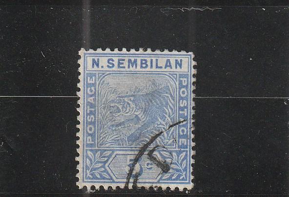 Negri Sembilan  Scott#  4  Used