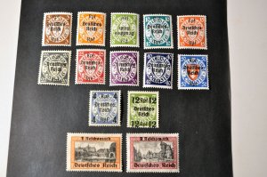 Danzig sc# 241-254 MH OG set 1939 Mint unused light hinging 241-54