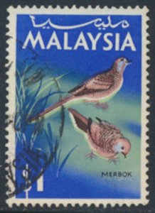 Malaysia     SC# 24  Used  Birds    see details & scans 