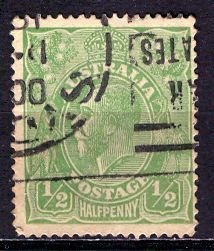 Australia; 1915: Sc. # 19:  Used Single Stamp