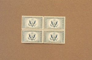 CE1, Airmail Special Delivery, Block of 4, Mint OGNH, CV $12.00