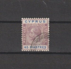 CYPRUS 1924/28 SG 116 USED Cat £50