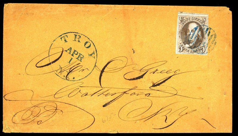 U.S. #1 USED BROWN ON COVER