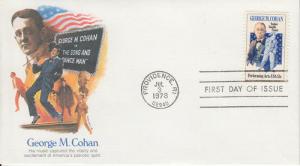 1978 George M Cohan (Scott 1756) Fleetwood FDC