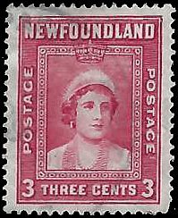 NEWFOUNDLAND   #246 USED PERF. 13 1/2  (13)