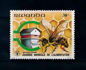 [70731] Rwanda 1982 Insect Bee From set MNH