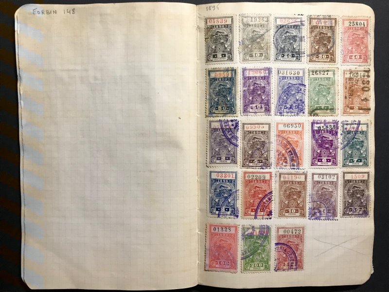 Argentina Revenue Stamps Mint/Used 1884-1912 (1100 Stamps)